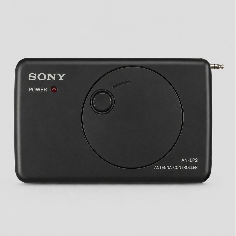 Sony AN-LP2 Active Loop Antenna Controller Black Shortwave Radio Accessory Japan